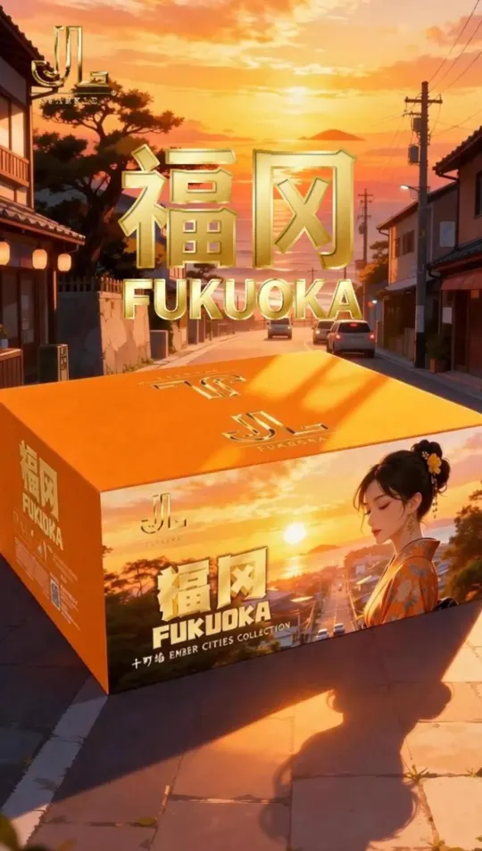 福冈 Fukuoka — product artwork