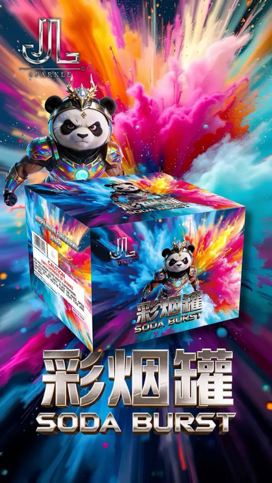 彩烟罐 Fountain Soda Burst (Can) — product artwork