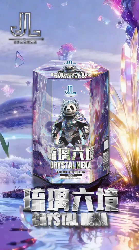 琉璃六境 Fountain Crystal Hexa — product artwork